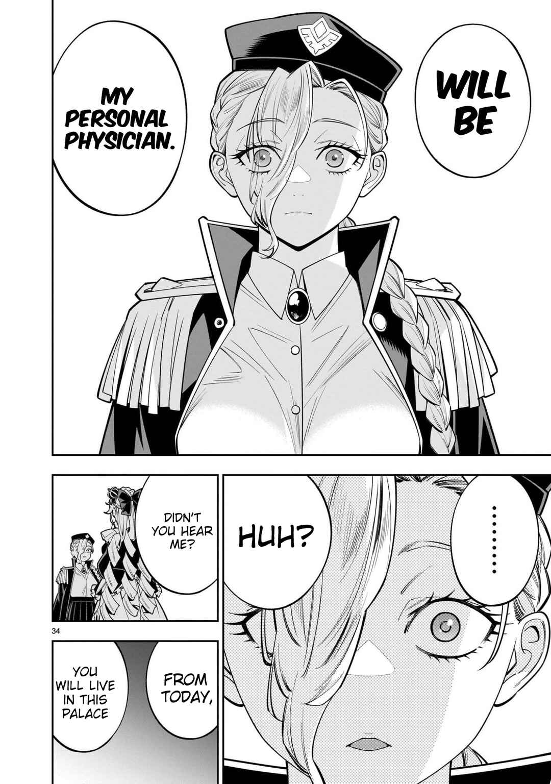 Page 35 Chapter 13 The Death Defying Princess Creates a Yuri Harem to Survive