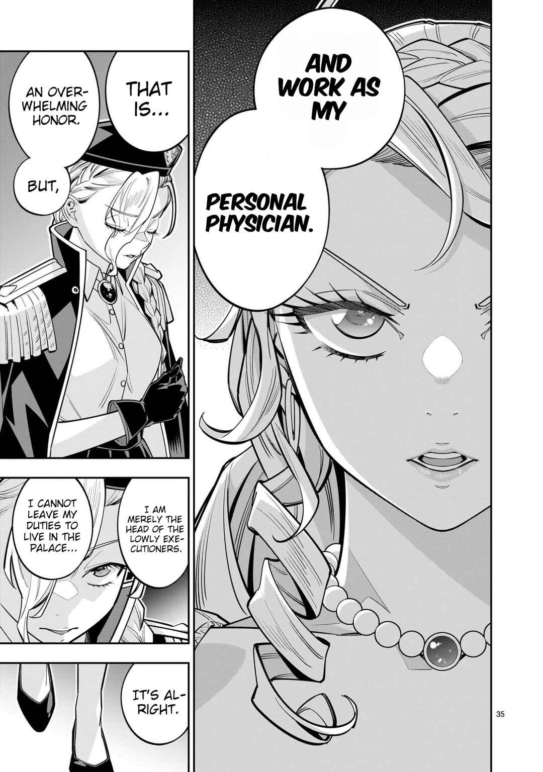 Page 36 Chapter 13 The Death Defying Princess Creates a Yuri Harem to Survive