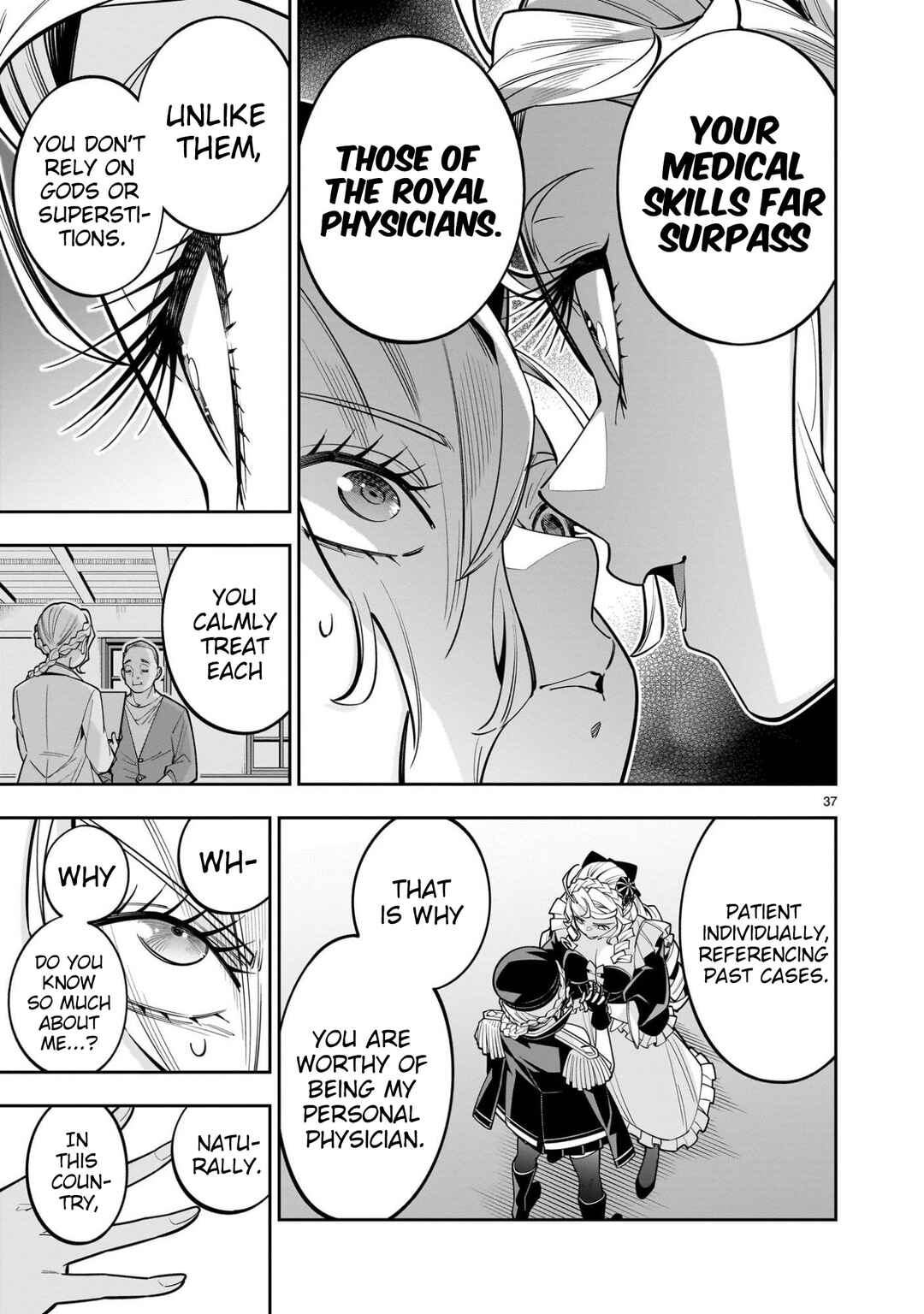 Page 38 Chapter 13 The Death Defying Princess Creates a Yuri Harem to Survive
