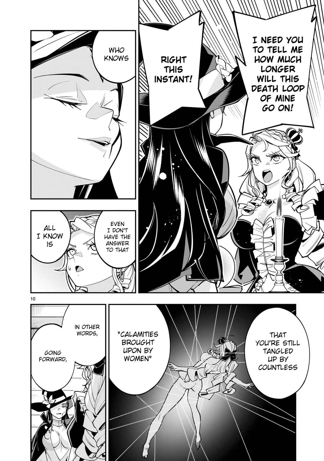 Page 10 Chapter 5 The Death Defying Princess Creates a Yuri Harem to Survive