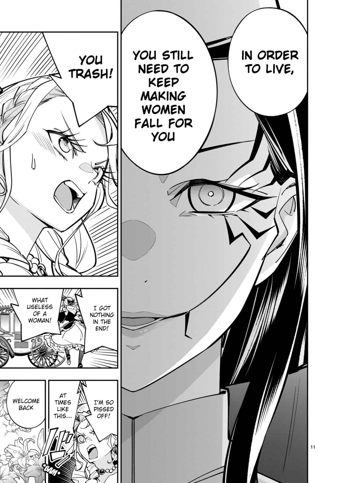 Page 11 Chapter 5 The Death Defying Princess Creates a Yuri Harem to Survive