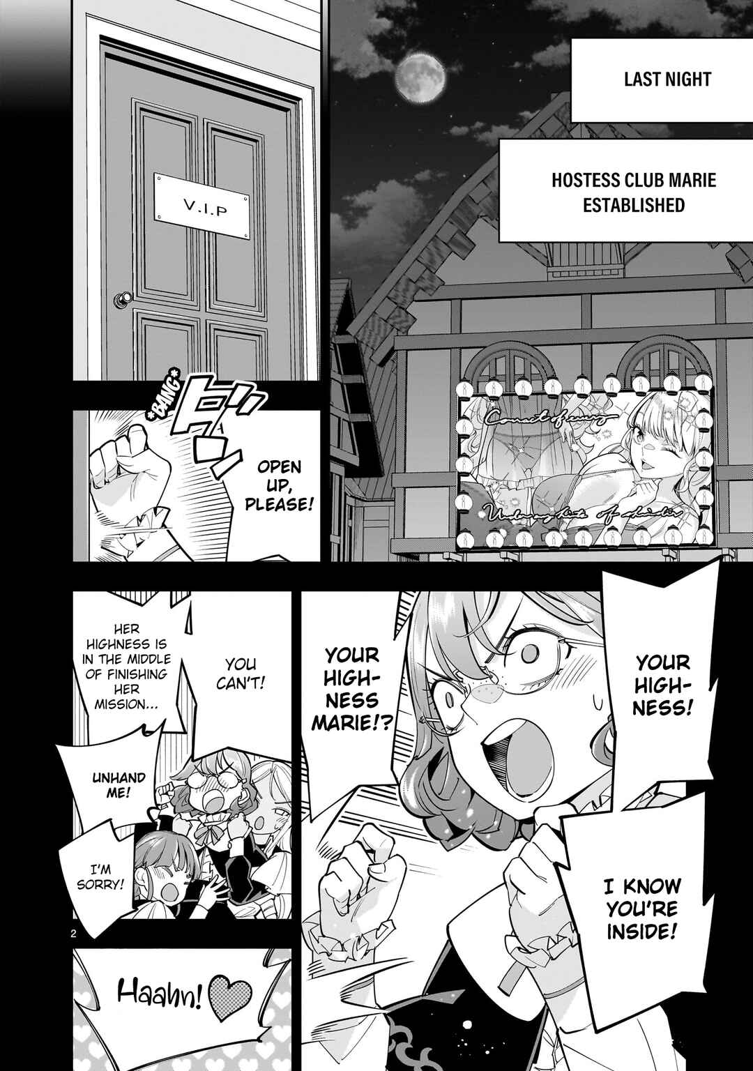 Page 2 Chapter 5 The Death Defying Princess Creates a Yuri Harem to Survive