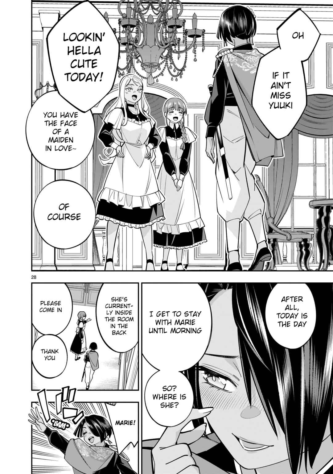 Page 27 Chapter 5 The Death Defying Princess Creates a Yuri Harem to Survive