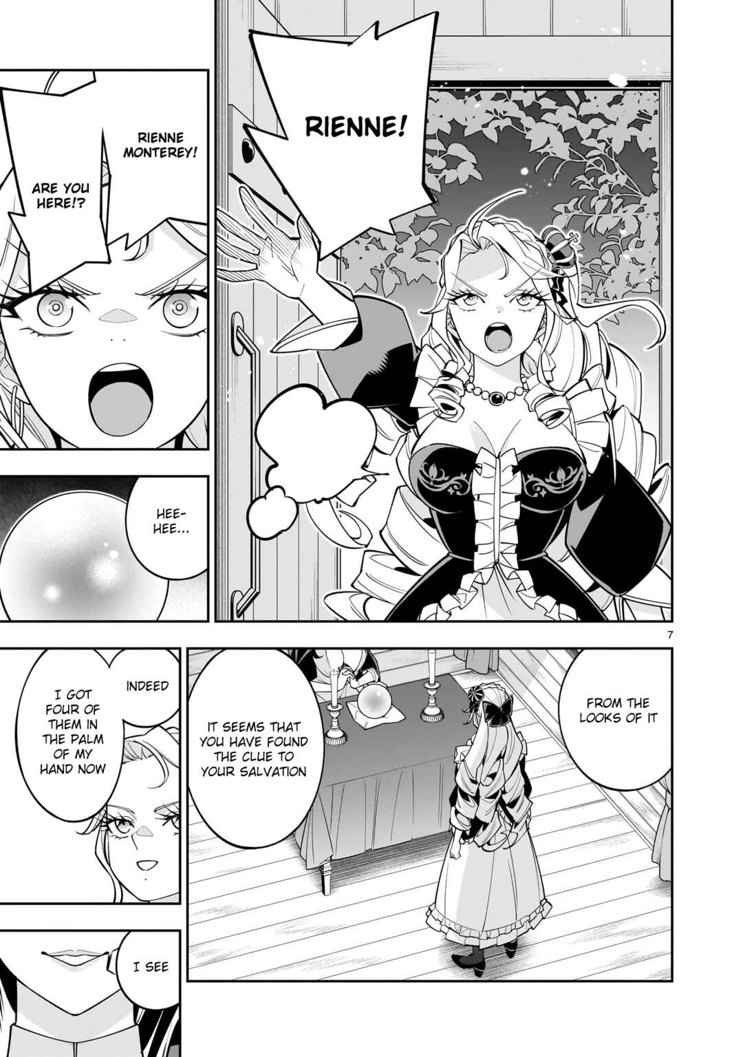Page 7 Chapter 5 The Death Defying Princess Creates a Yuri Harem to Survive