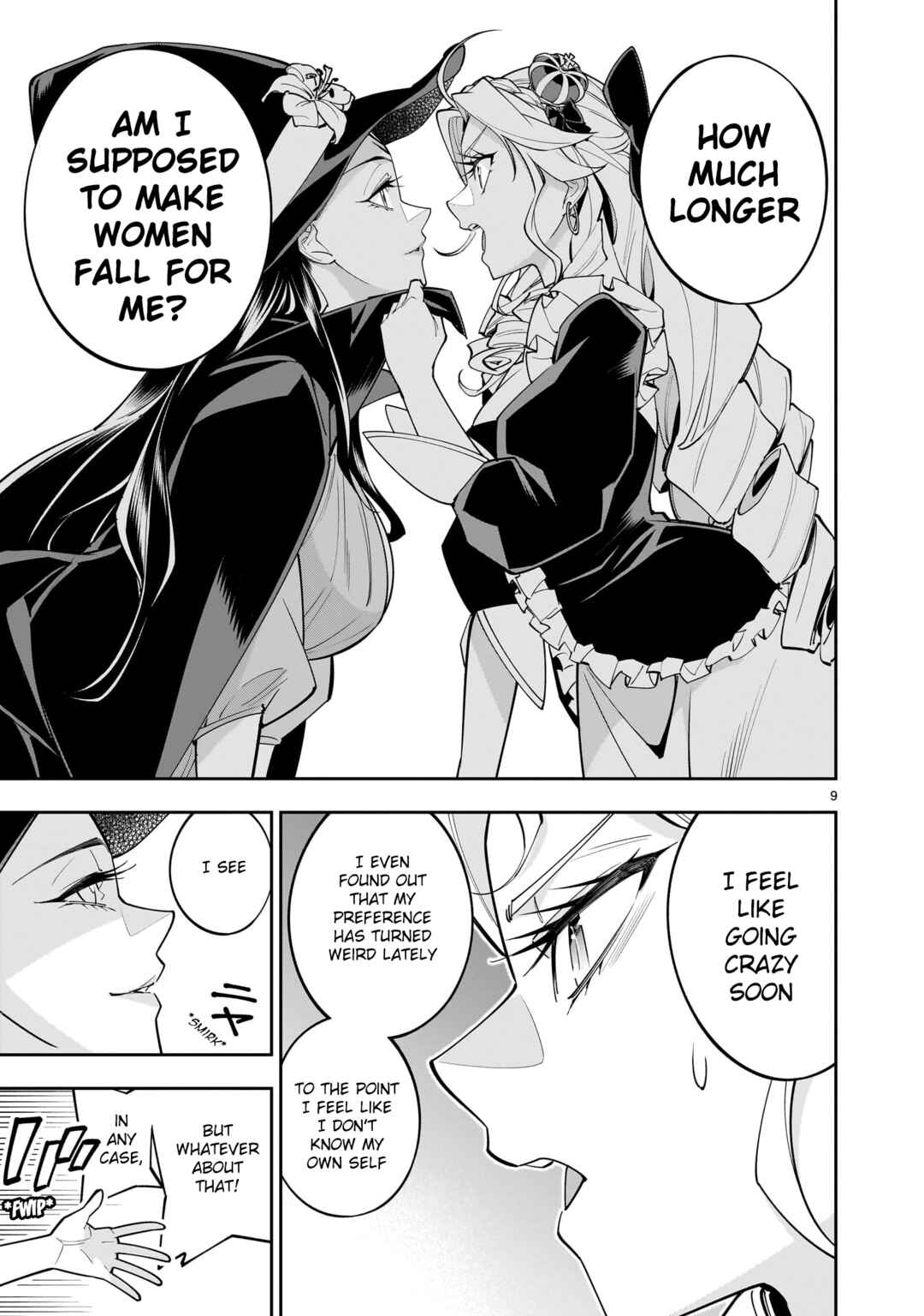 Page 9 Chapter 5 The Death Defying Princess Creates a Yuri Harem to Survive