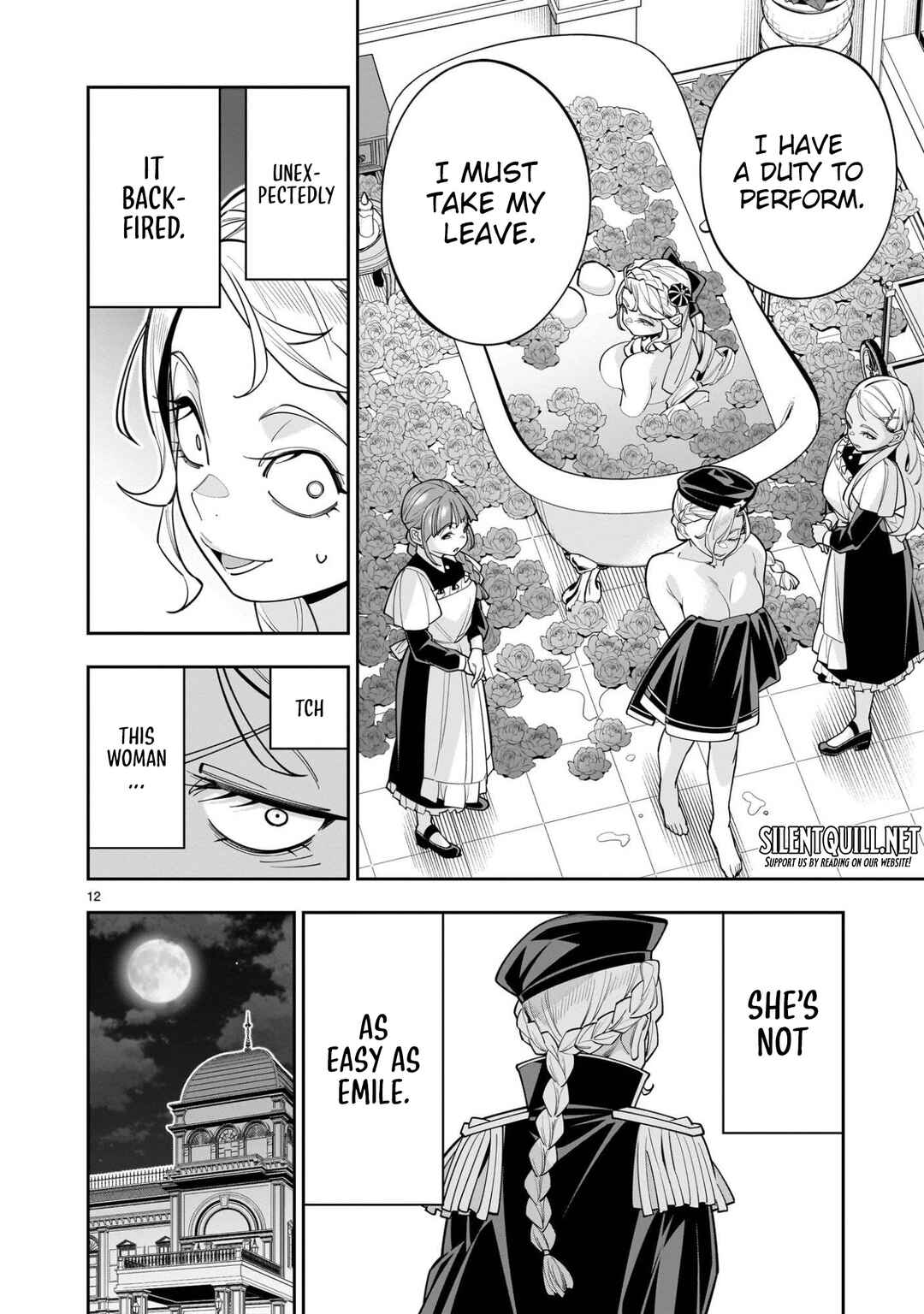 Page 13 Chapter 11 The Death Defying Princess Creates a Yuri Harem to Survive