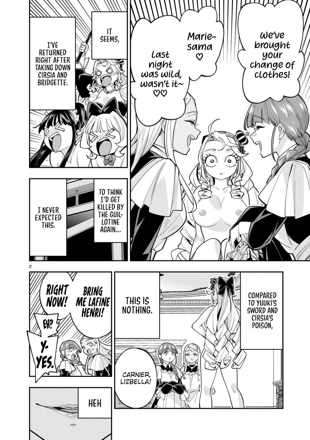 Page 3 Chapter 11 The Death Defying Princess Creates a Yuri Harem to Survive