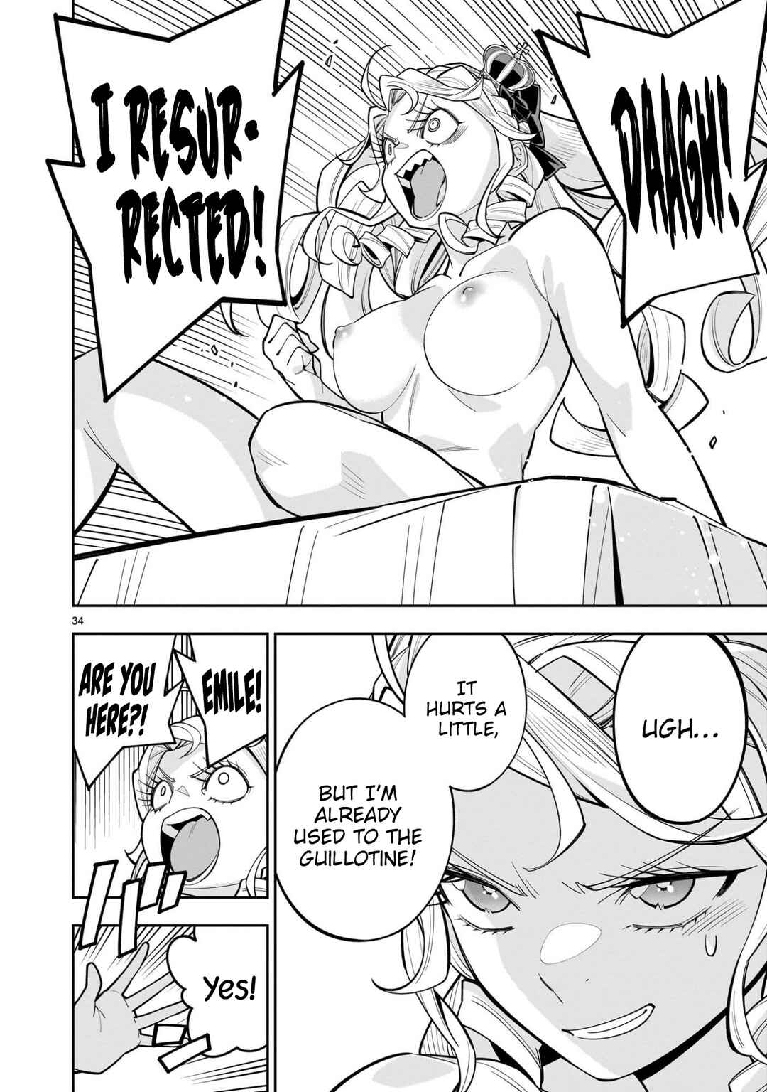 Page 34 Chapter 11 The Death Defying Princess Creates a Yuri Harem to Survive