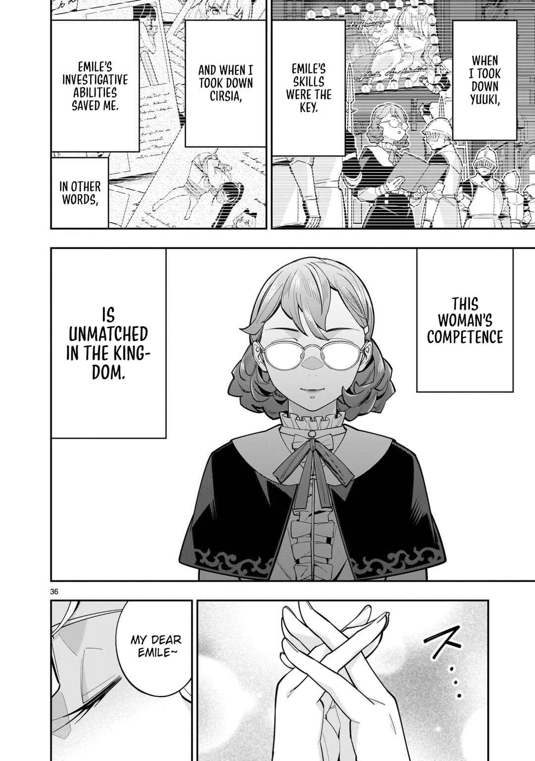 Page 36 Chapter 11 The Death Defying Princess Creates a Yuri Harem to Survive