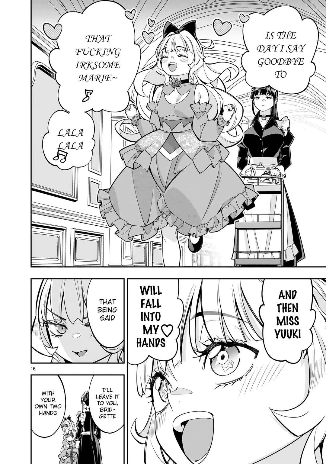 Page 16 Chapter 8 The Death Defying Princess Creates a Yuri Harem to Survive