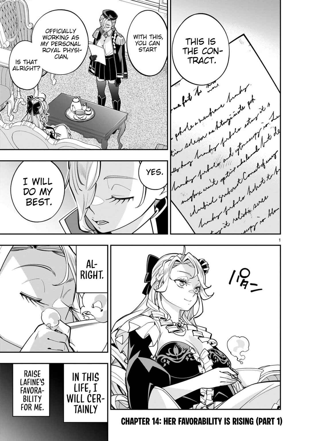 Page 2 Chapter 14 The Death Defying Princess Creates a Yuri Harem to Survive