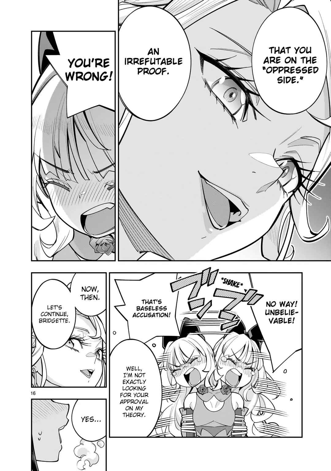 Page 15 Chapter 9 The Death Defying Princess Creates a Yuri Harem to Survive