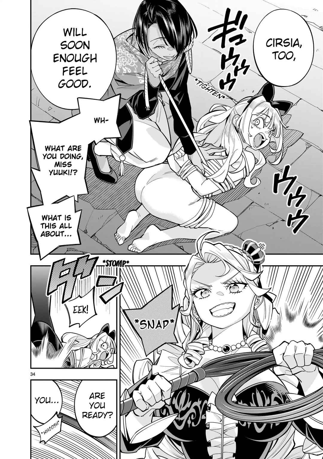Page 32 Chapter 9 The Death Defying Princess Creates a Yuri Harem to Survive