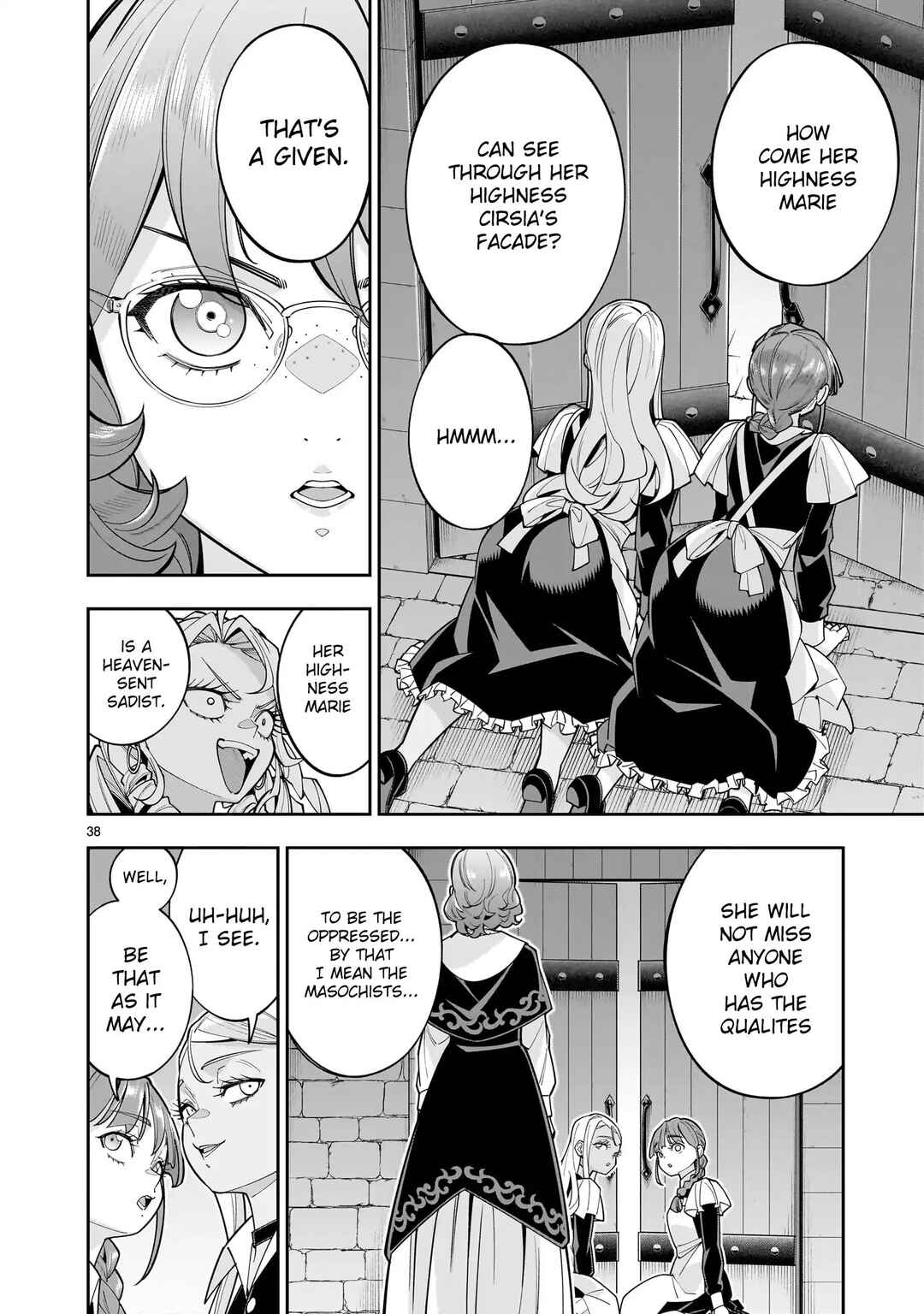Page 36 Chapter 9 The Death Defying Princess Creates a Yuri Harem to Survive