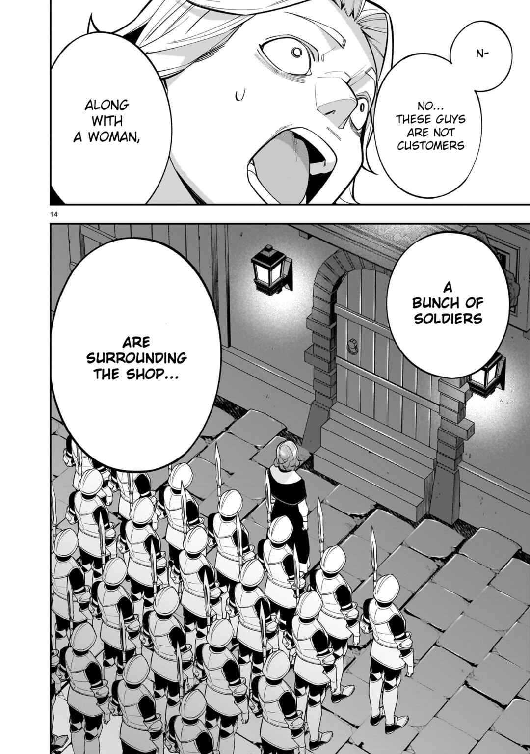 Page 14 Chapter 4 The Death Defying Princess Creates a Yuri Harem to Survive