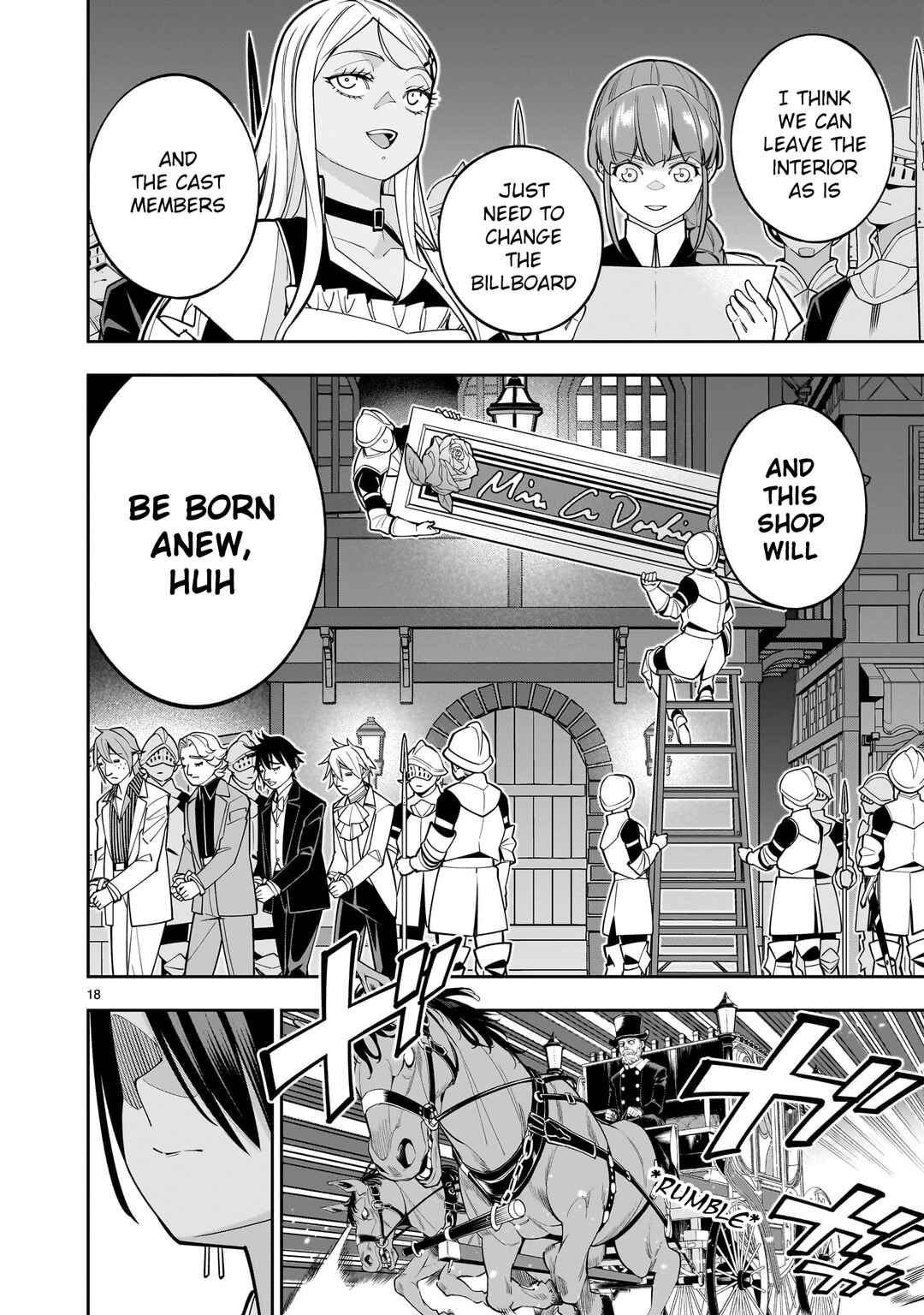 Page 18 Chapter 4 The Death Defying Princess Creates a Yuri Harem to Survive
