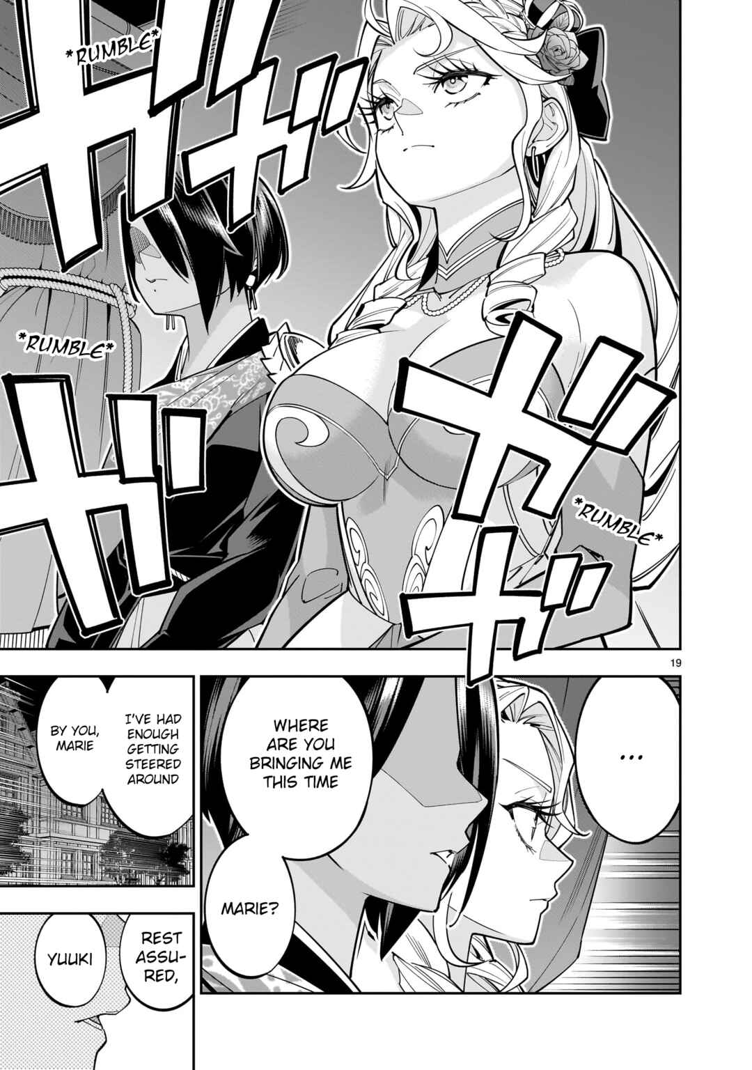 Page 19 Chapter 4 The Death Defying Princess Creates a Yuri Harem to Survive