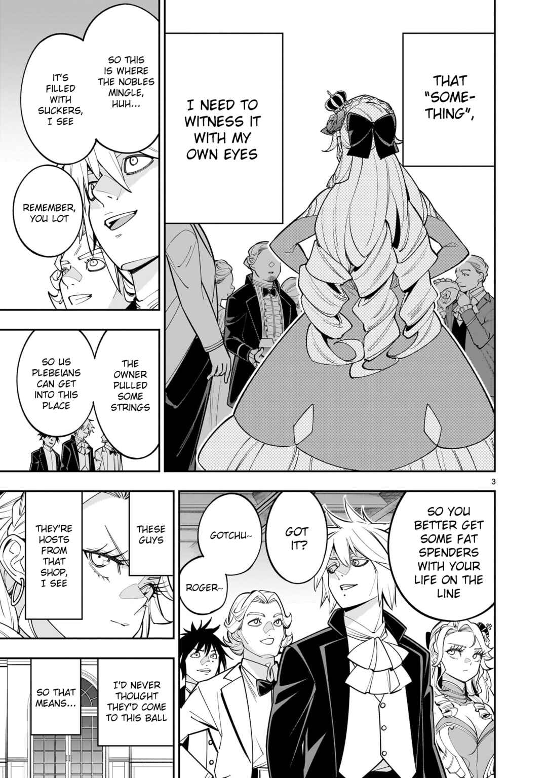 Page 3 Chapter 4 The Death Defying Princess Creates a Yuri Harem to Survive