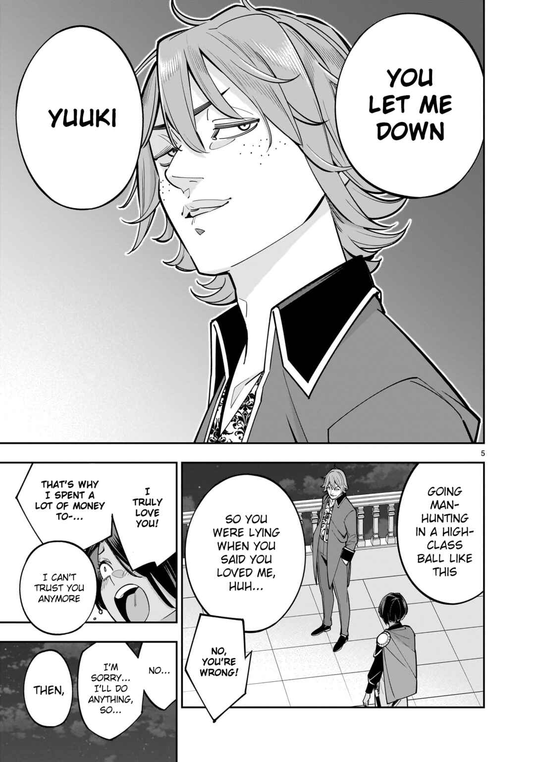 Page 5 Chapter 4 The Death Defying Princess Creates a Yuri Harem to Survive