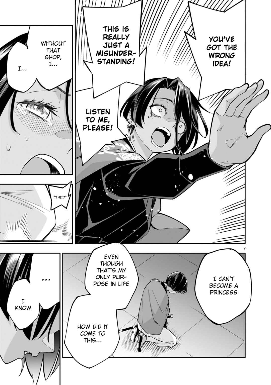 Page 7 Chapter 4 The Death Defying Princess Creates a Yuri Harem to Survive
