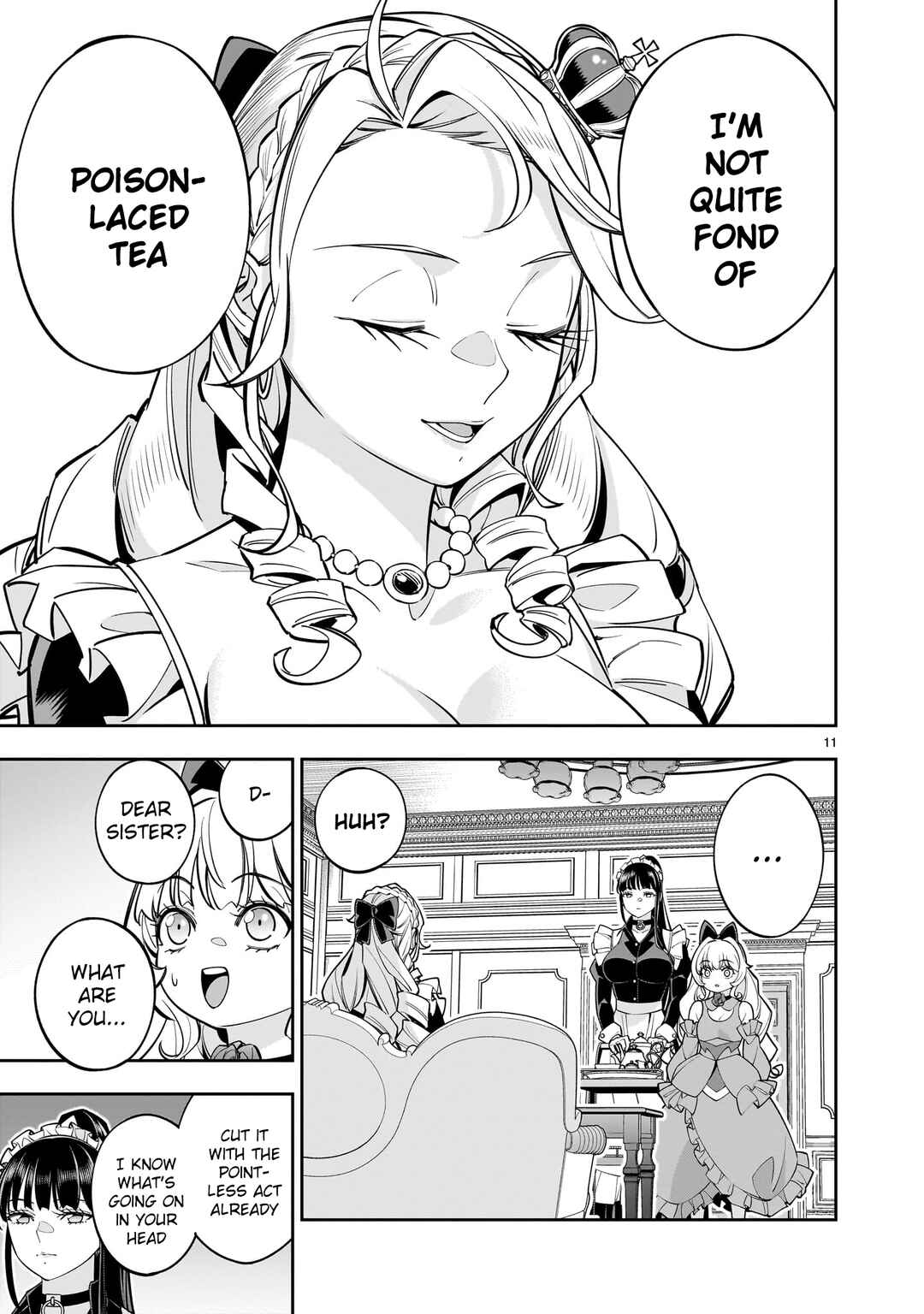 Page 10 Chapter 7 The Death Defying Princess Creates a Yuri Harem to Survive