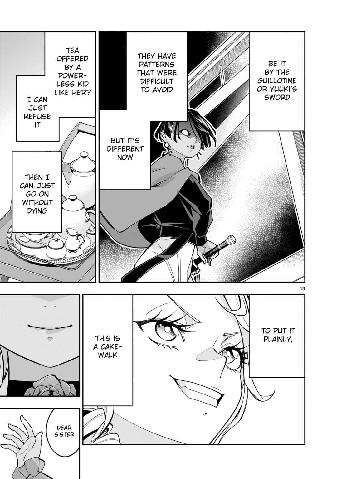 Page 12 Chapter 7 The Death Defying Princess Creates a Yuri Harem to Survive