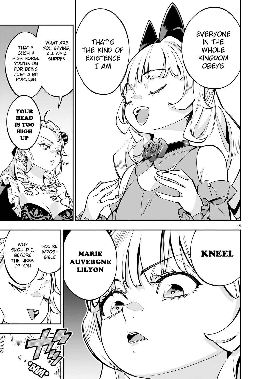 Page 14 Chapter 7 The Death Defying Princess Creates a Yuri Harem to Survive