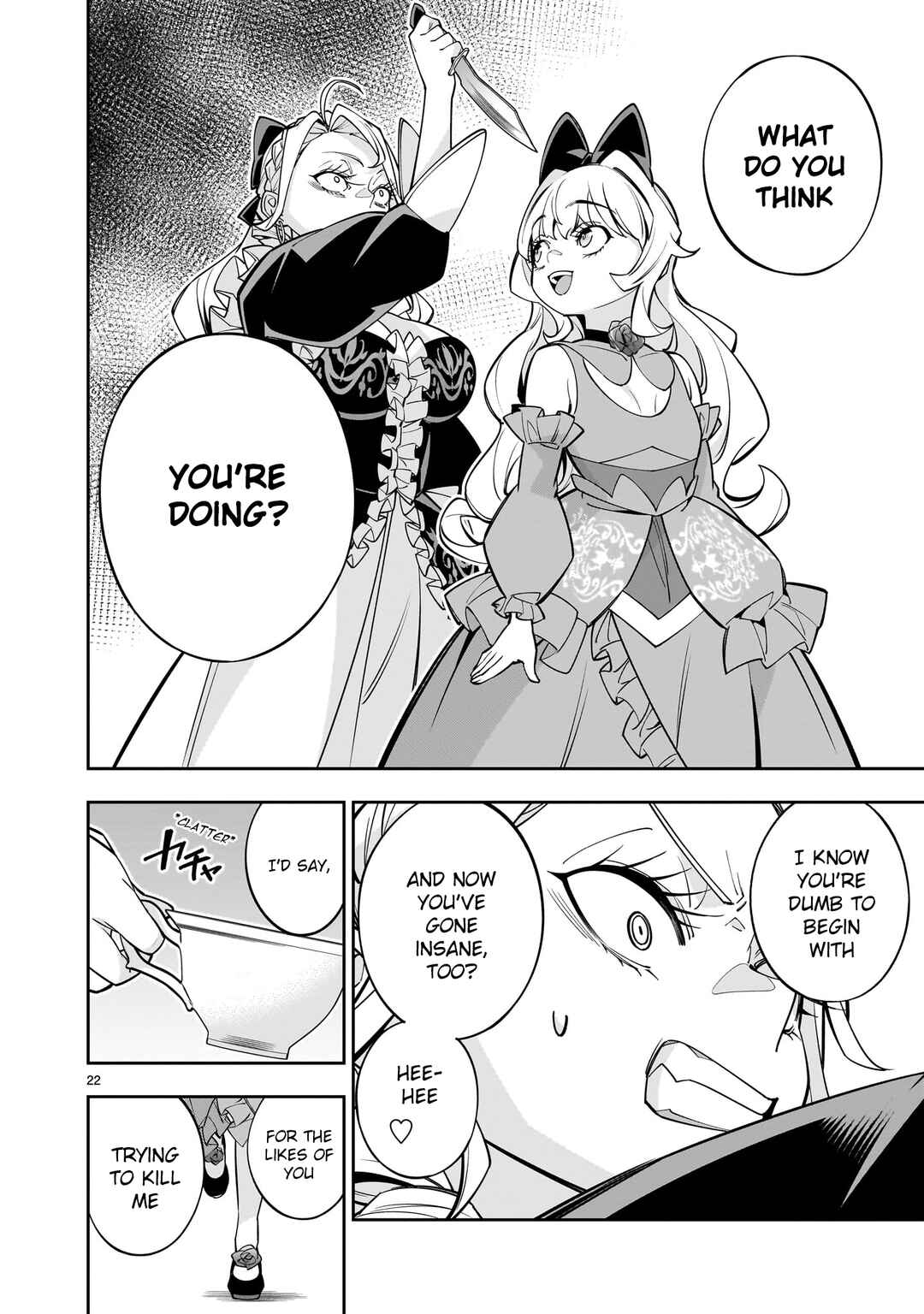 Page 21 Chapter 7 The Death Defying Princess Creates a Yuri Harem to Survive