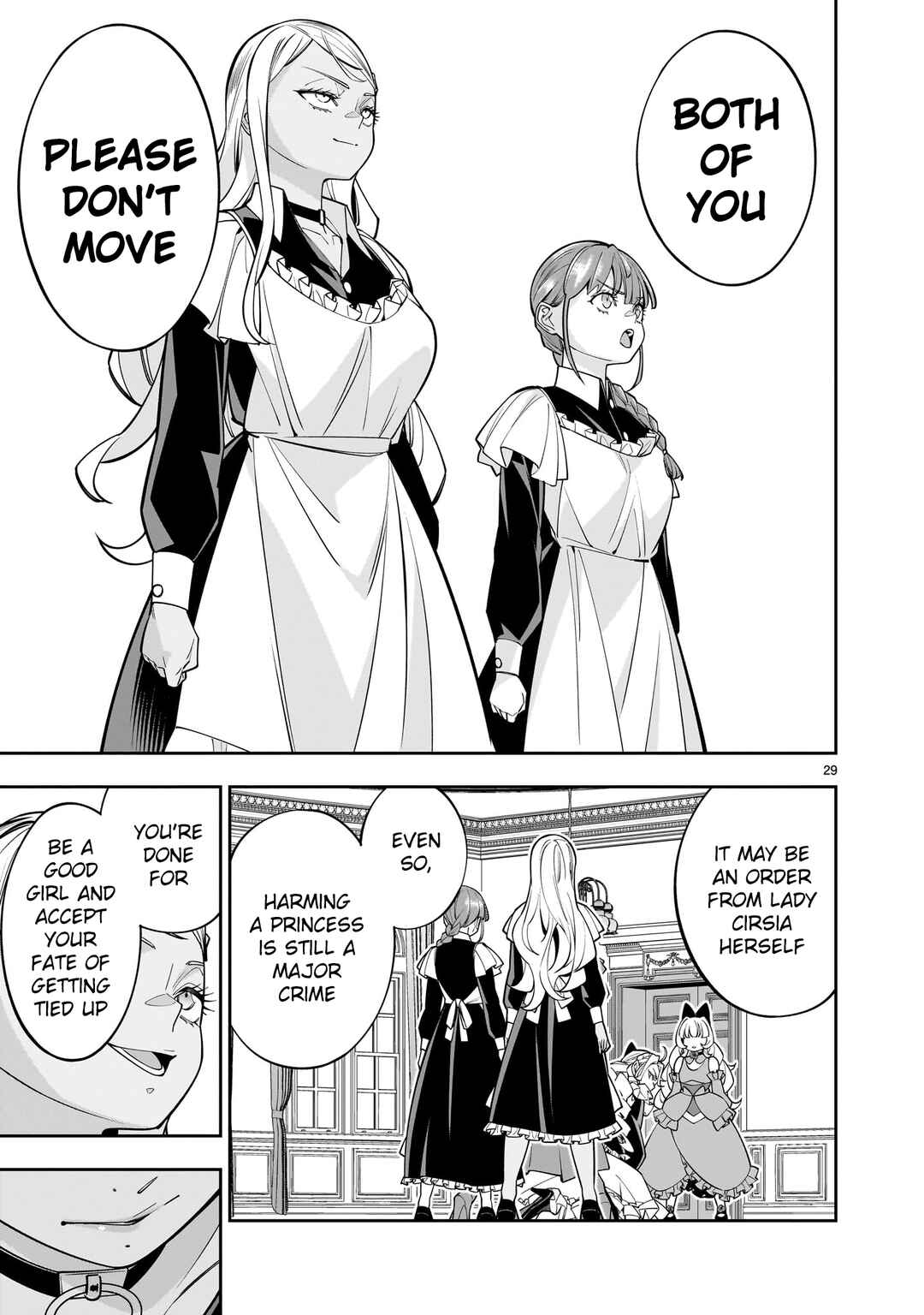Page 28 Chapter 7 The Death Defying Princess Creates a Yuri Harem to Survive