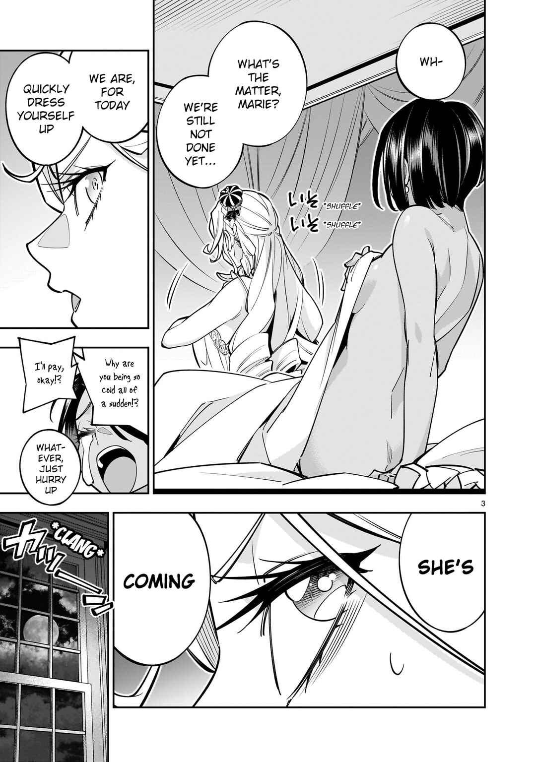Page 3 Chapter 7 The Death Defying Princess Creates a Yuri Harem to Survive