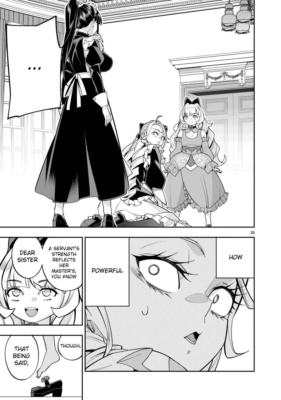 Page 34 Chapter 7 The Death Defying Princess Creates a Yuri Harem to Survive