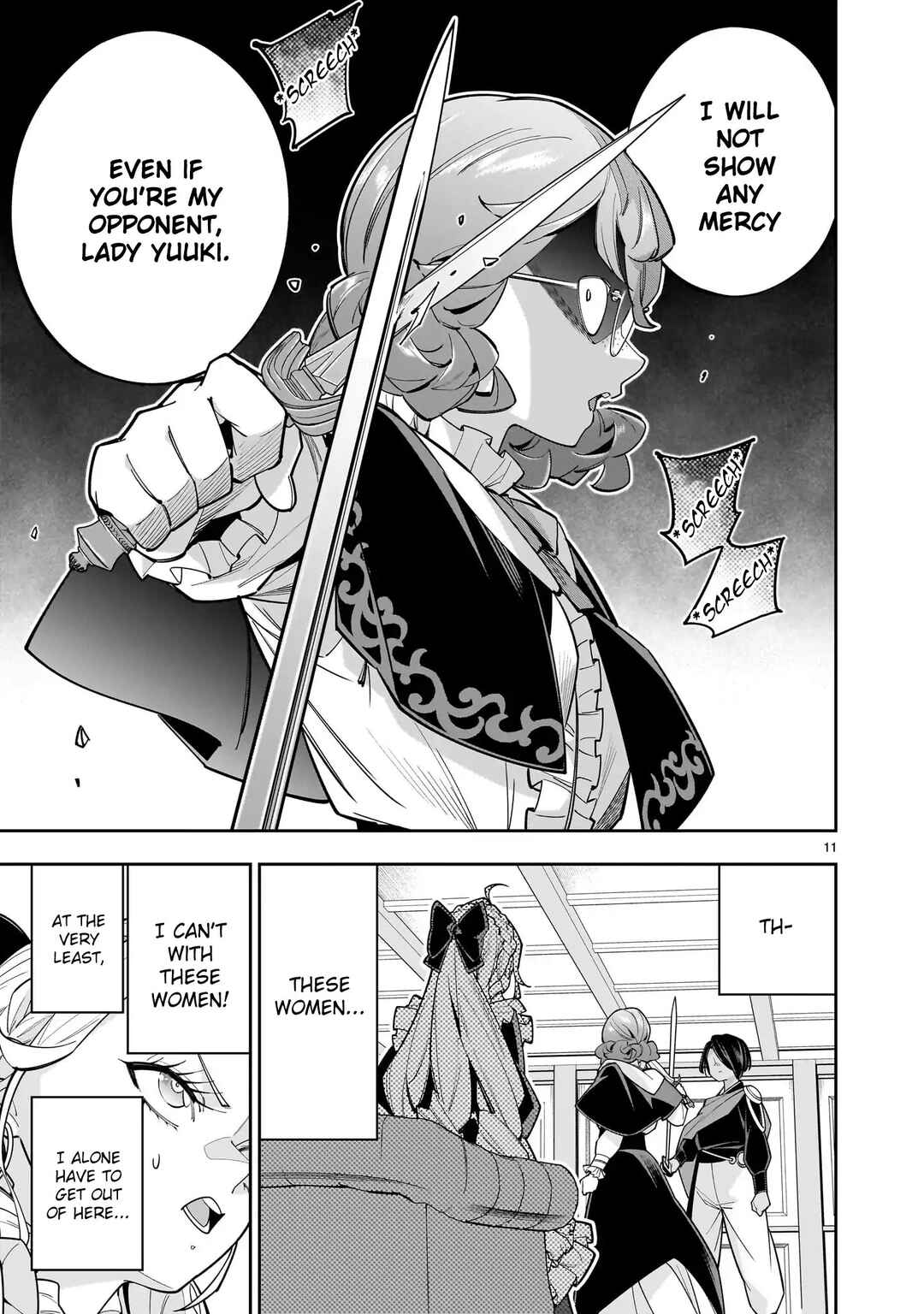 Page 11 Chapter 10 The Death Defying Princess Creates a Yuri Harem to Survive