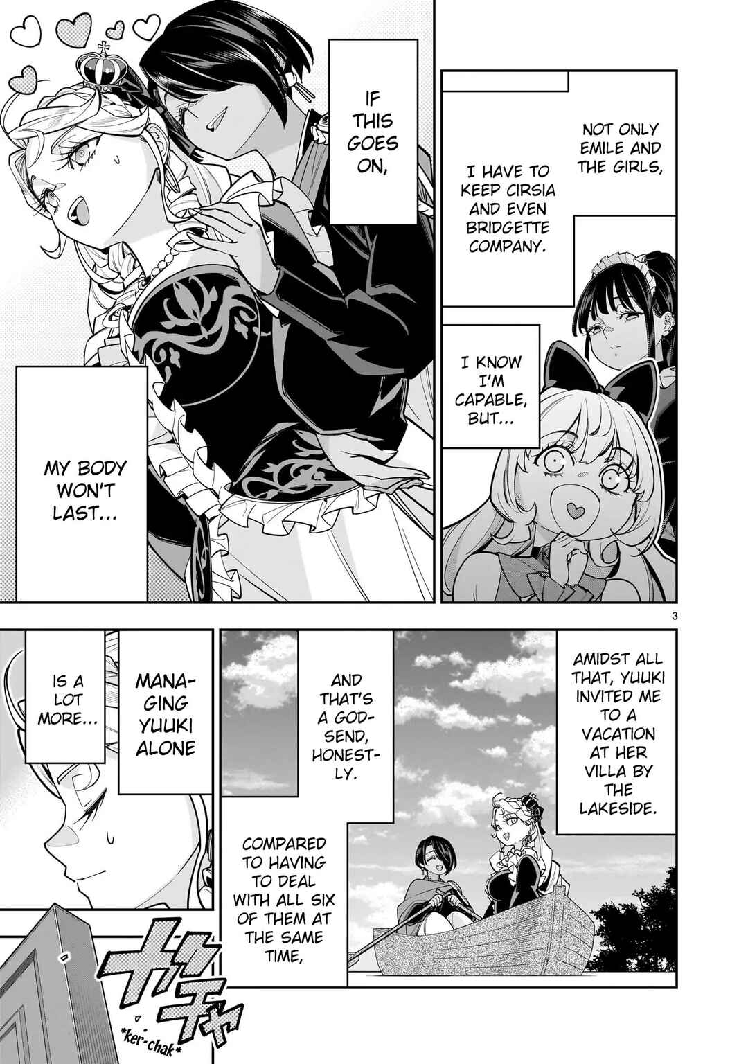 Page 3 Chapter 10 The Death Defying Princess Creates a Yuri Harem to Survive