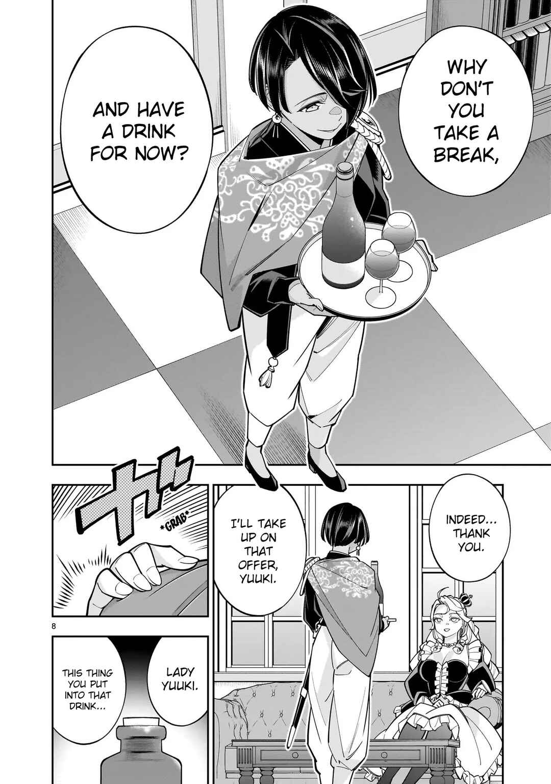 Page 8 Chapter 10 The Death Defying Princess Creates a Yuri Harem to Survive