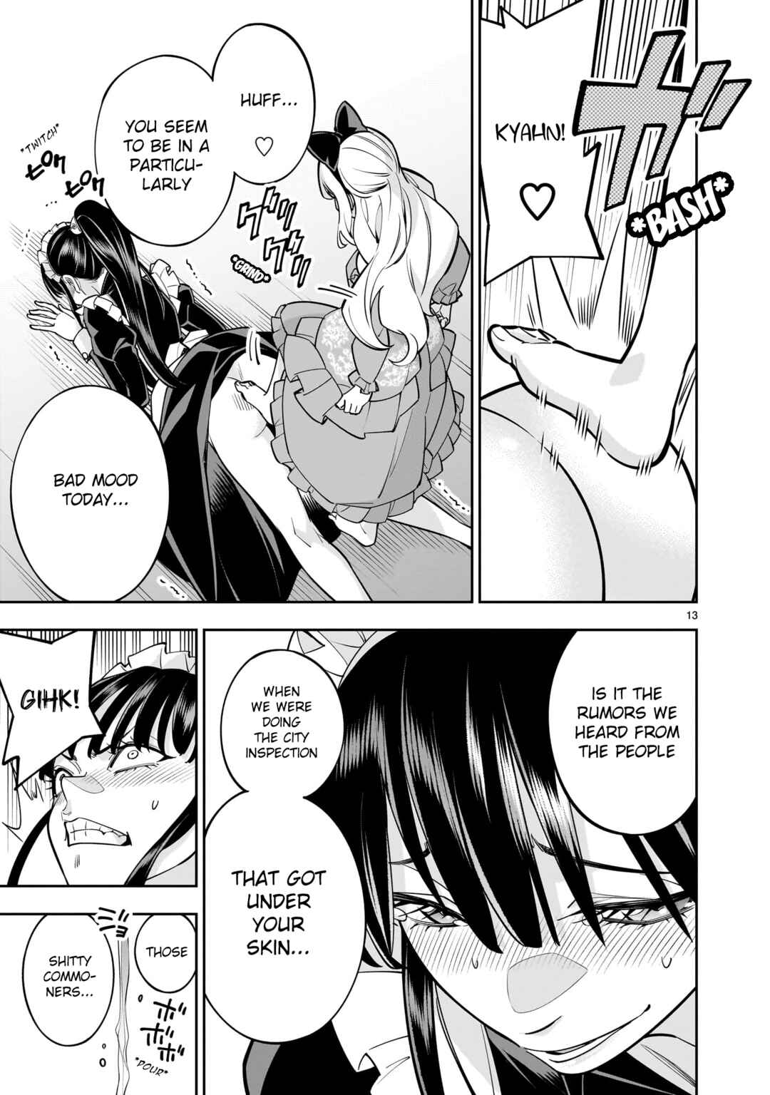 Page 13 Chapter 6 The Death Defying Princess Creates a Yuri Harem to Survive