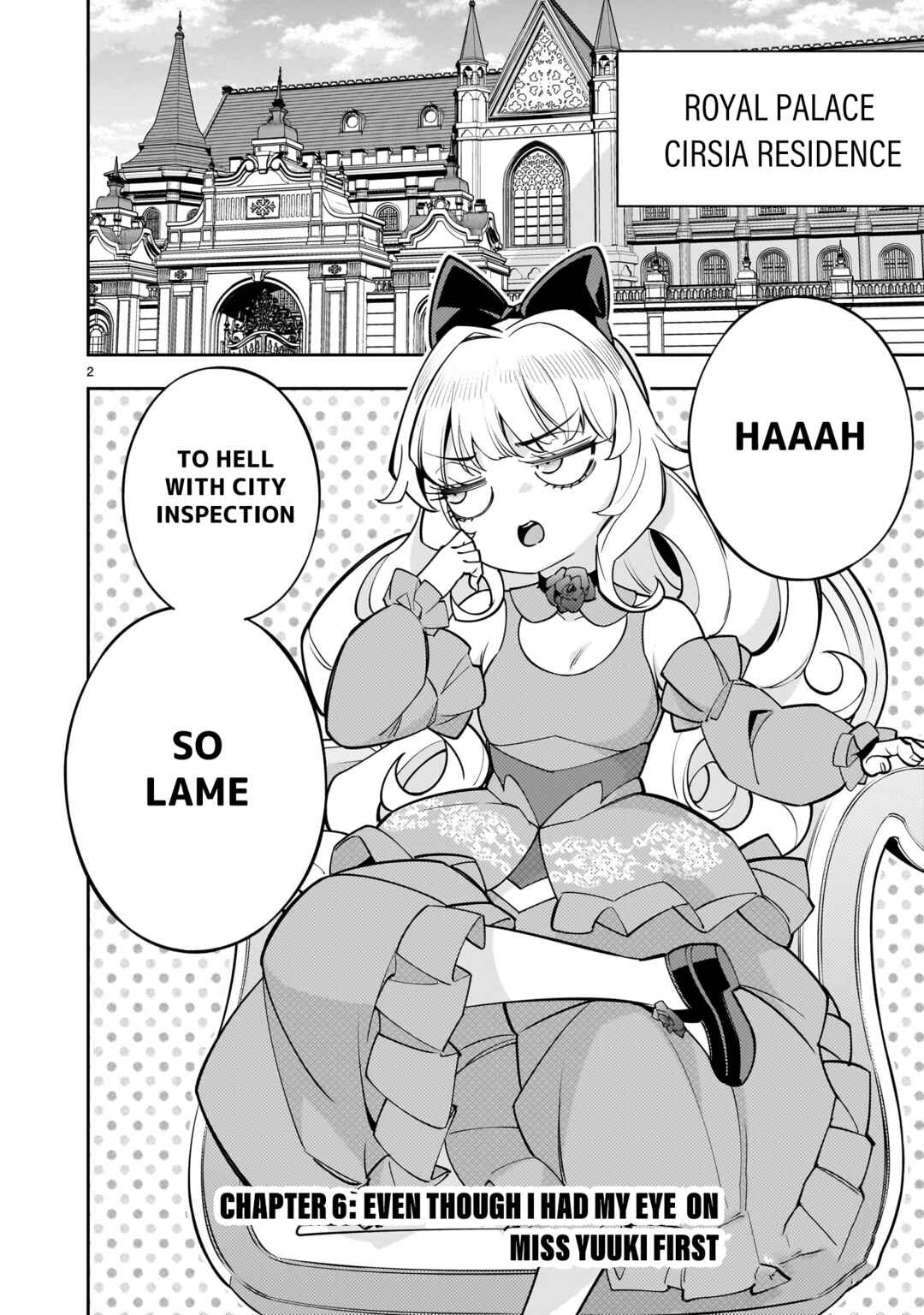Page 2 Chapter 6 The Death Defying Princess Creates a Yuri Harem to Survive