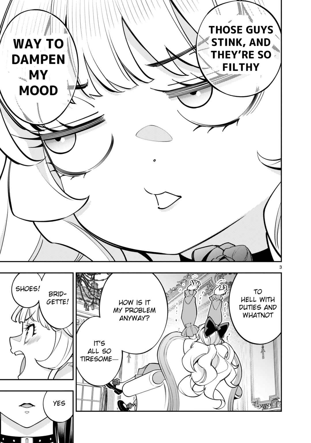 Page 3 Chapter 6 The Death Defying Princess Creates a Yuri Harem to Survive
