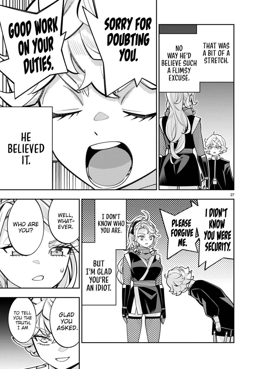 Page 27 Chapter 12 The Death Defying Princess Creates a Yuri Harem to Survive