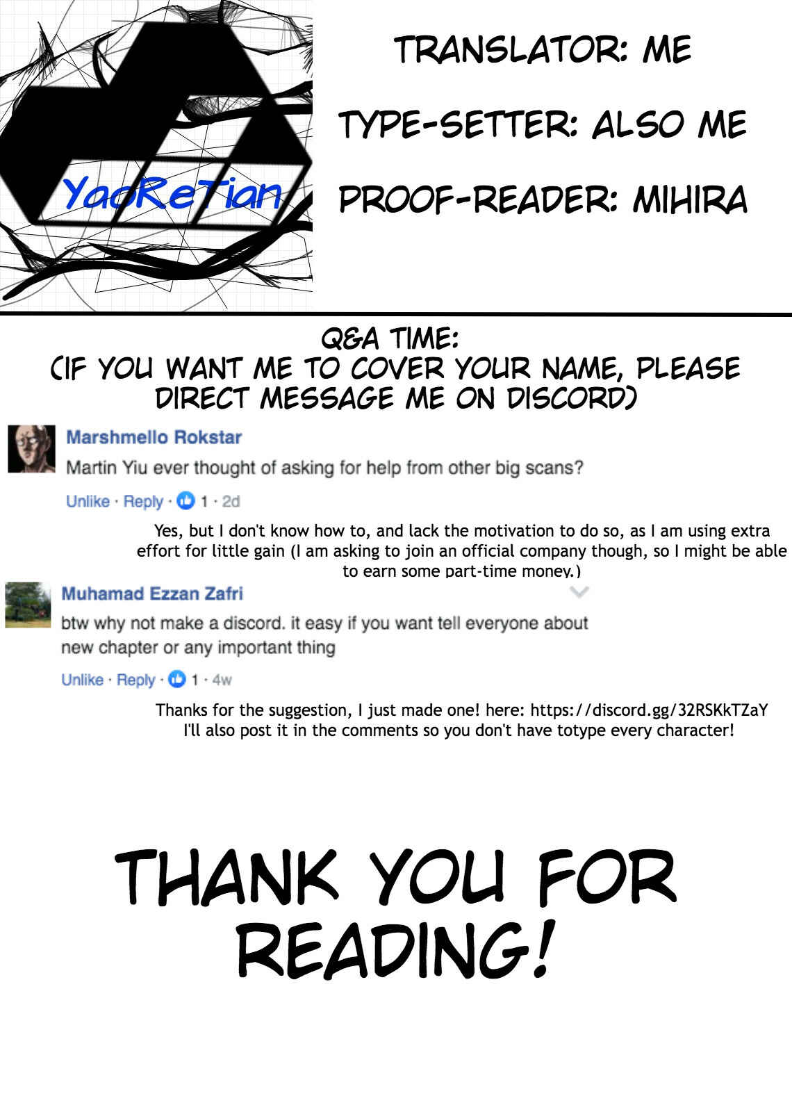 Page 31 Chapter 11 Tadashi Ore wa Heroine Toshite