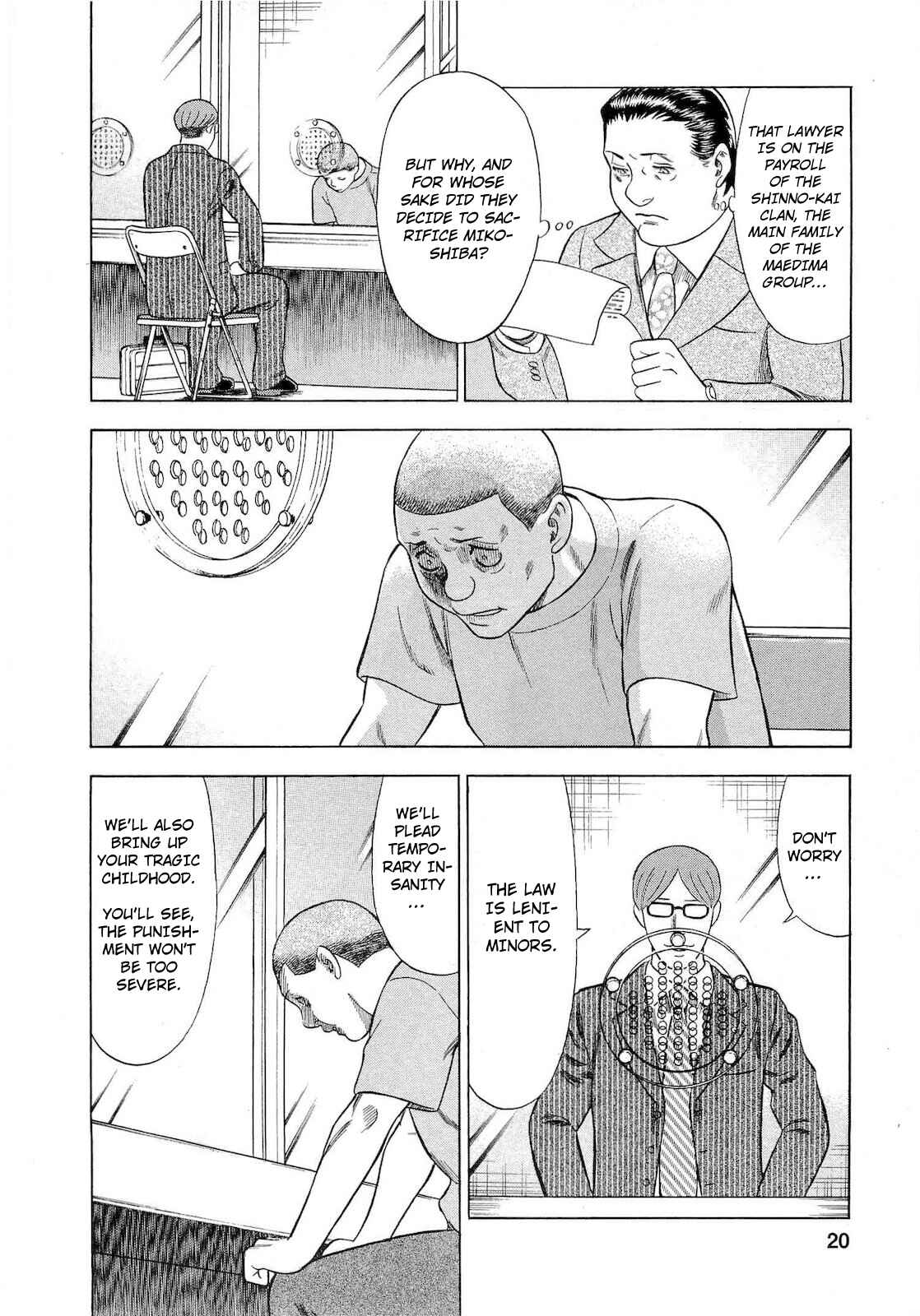 Page 15 Chapter 55 Crime and Punishment: A falsified romance