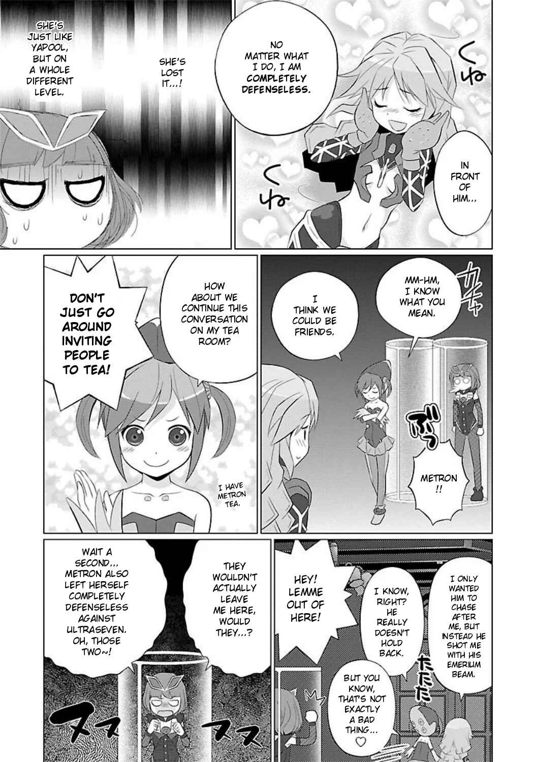 Page 7 Chapter 20 Ultra Kaiju Humanization Project feat.POP Comic code
