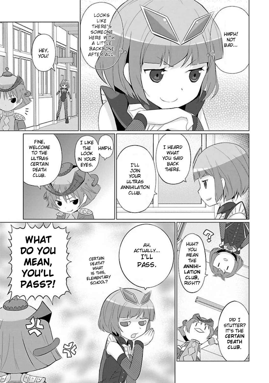 Page 3 Chapter 5 Ultra Kaiju Humanization Project feat.POP Comic code