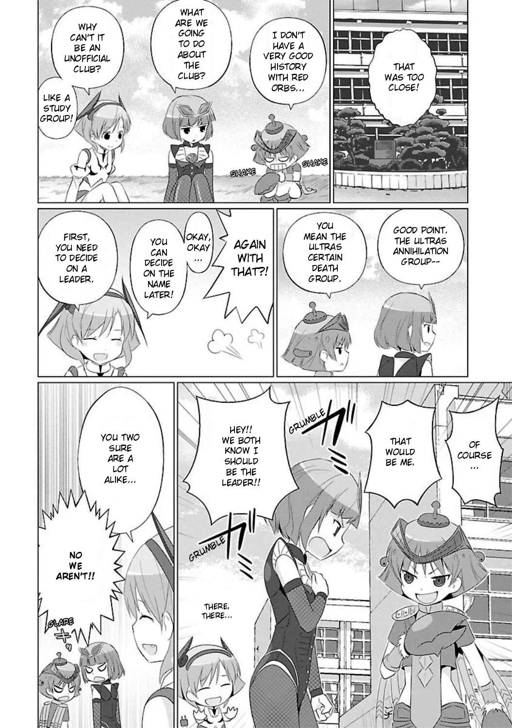 Page 8 Chapter 5 Ultra Kaiju Humanization Project feat.POP Comic code