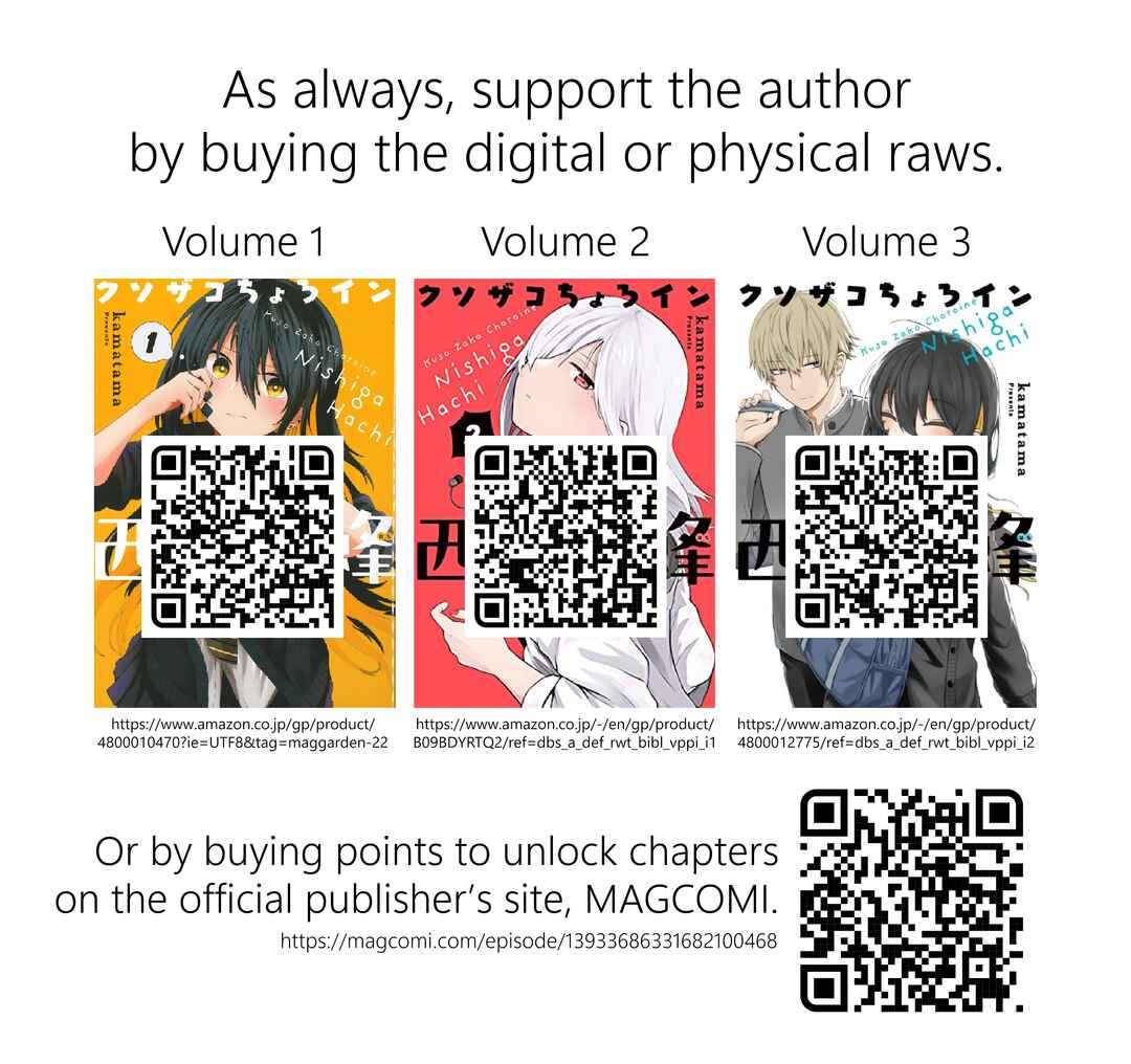 Page 14 Chapter 8 Kusozako Choroin Nishiga Hachi
