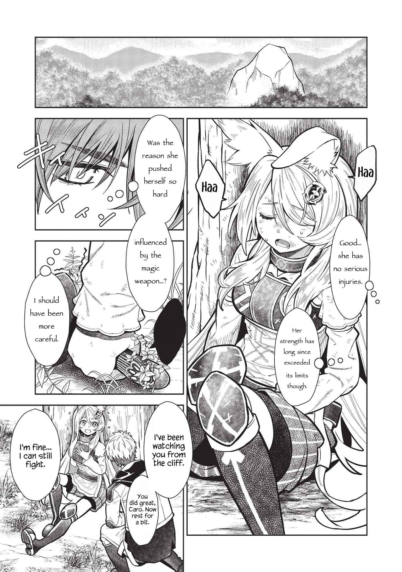 Page 14 Chapter 14.4 Magan to Dangan wo Tsukatte Isekai wo Buchinuku!