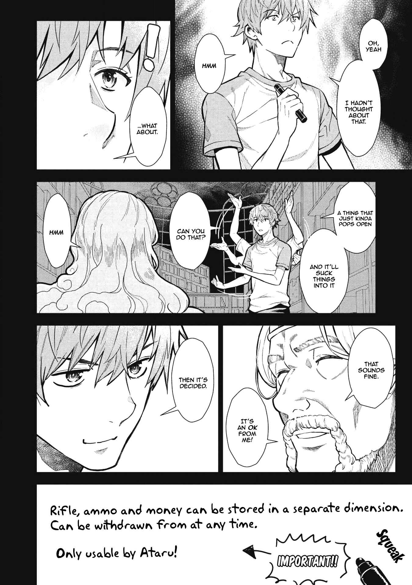 Page 3 Chapter 5 Magan to Dangan wo Tsukatte Isekai wo Buchinuku!