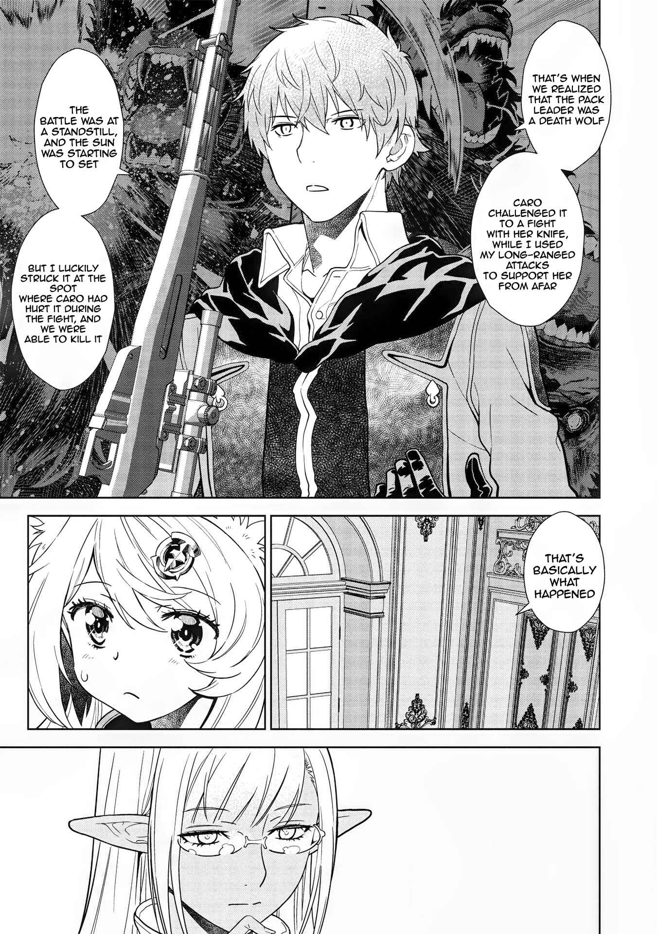 Page 13 Chapter 11 Magan to Dangan wo Tsukatte Isekai wo Buchinuku!