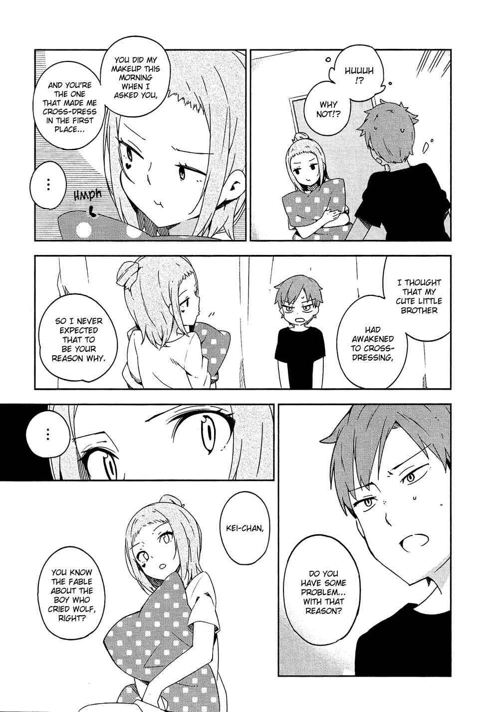 Page 22 Chapter 2 Ookami Shounen wa Kyou mo Uso wo Kasaneru