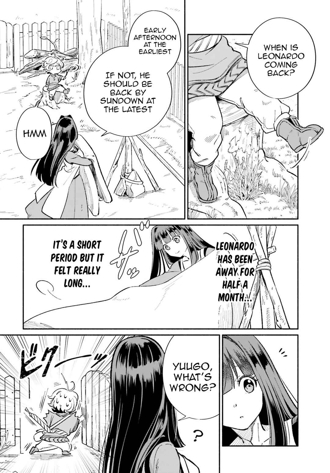 Page 3 Chapter 5 Suterare Shiro Mahoutsukai no Koucha Seikatsu
