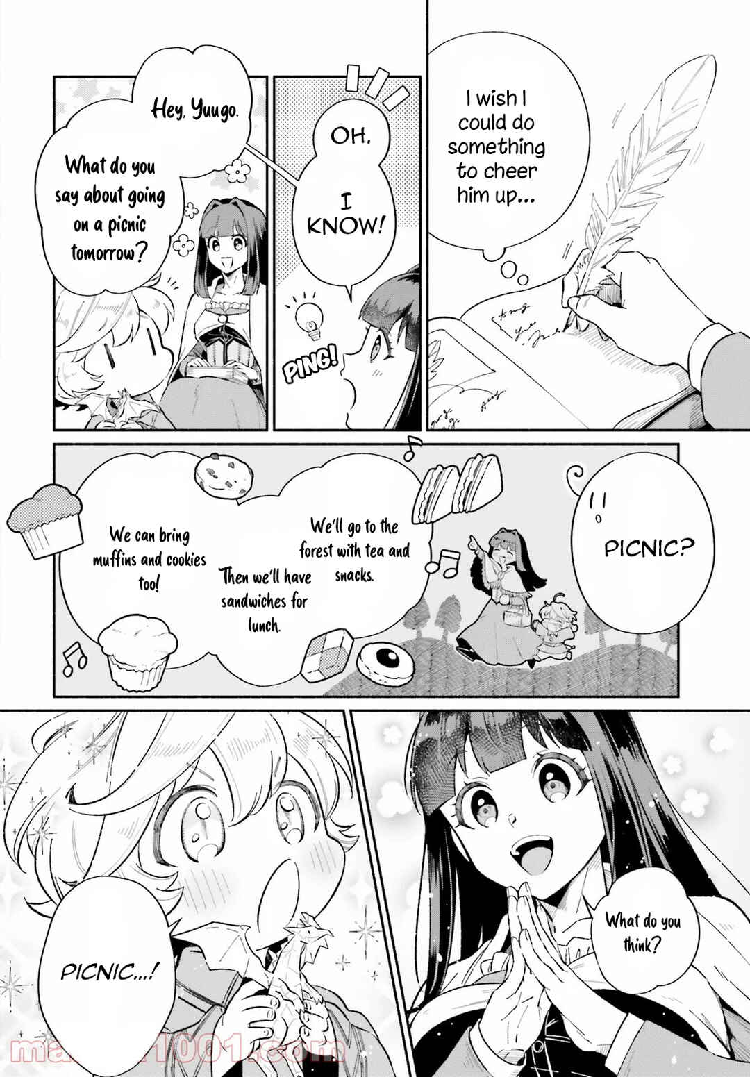 Page 3 Chapter 10 Suterare Shiro Mahoutsukai no Koucha Seikatsu